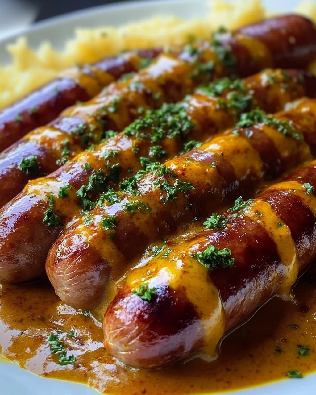 Authentische German Currywurst Rezept: Rindswurst-Genuss pur, alkoholfrei!