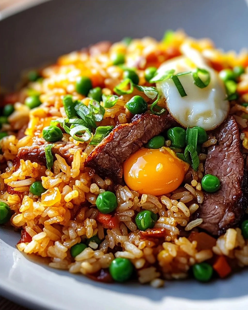 Bestes Teriyaki Fried Rice Rezept mit Ei & Frühlingszwiebeln