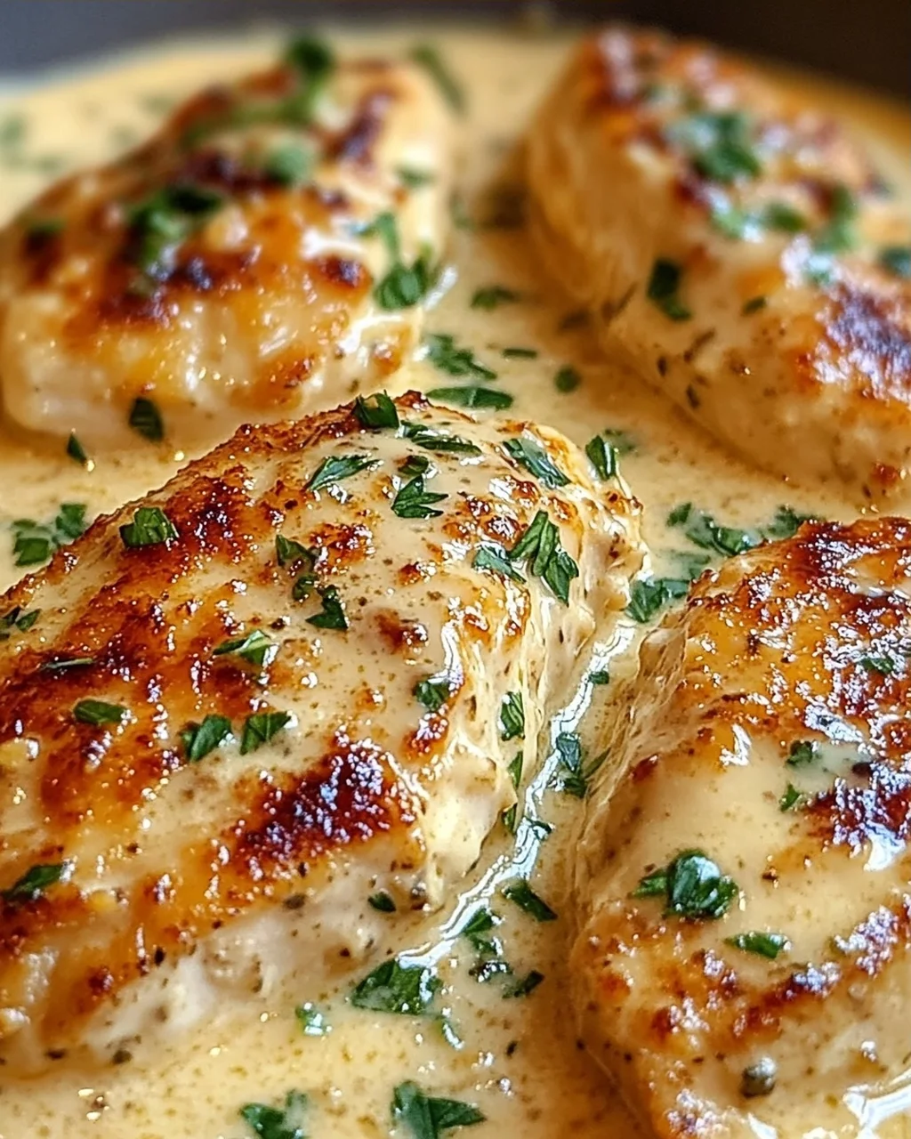 Blitzrezept für cremiges Hühnchen in Parmesan-Sauce