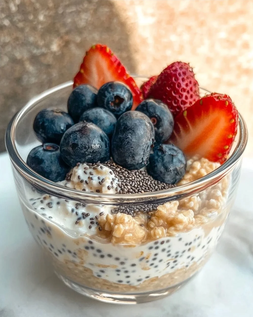 Cottage Cheese Overnight Oats