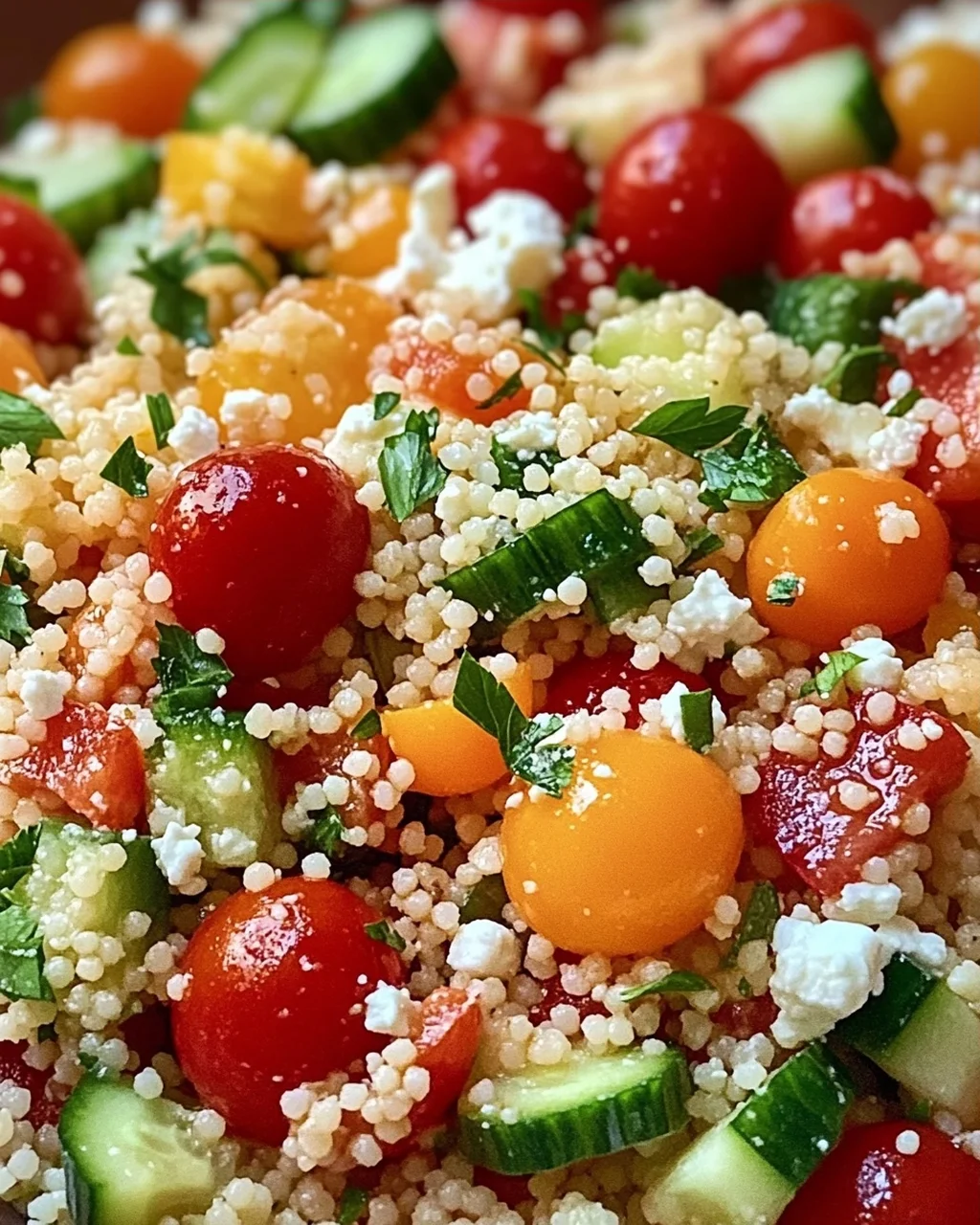 Couscous-Salat mit Feta
