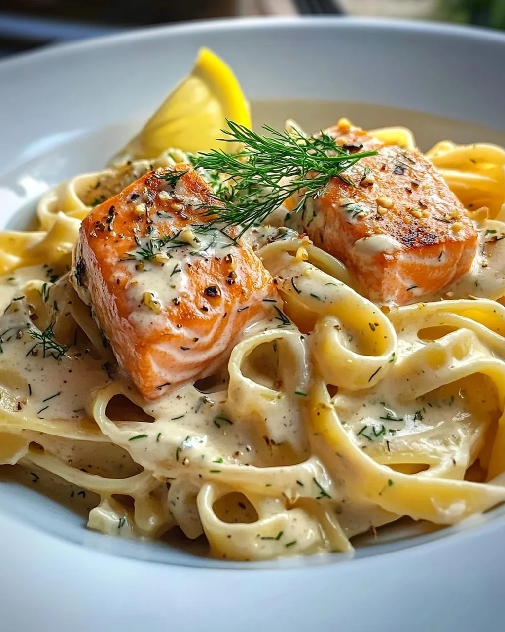 Cremige Lachs Pasta – Schnell & Lecker Abendessen!