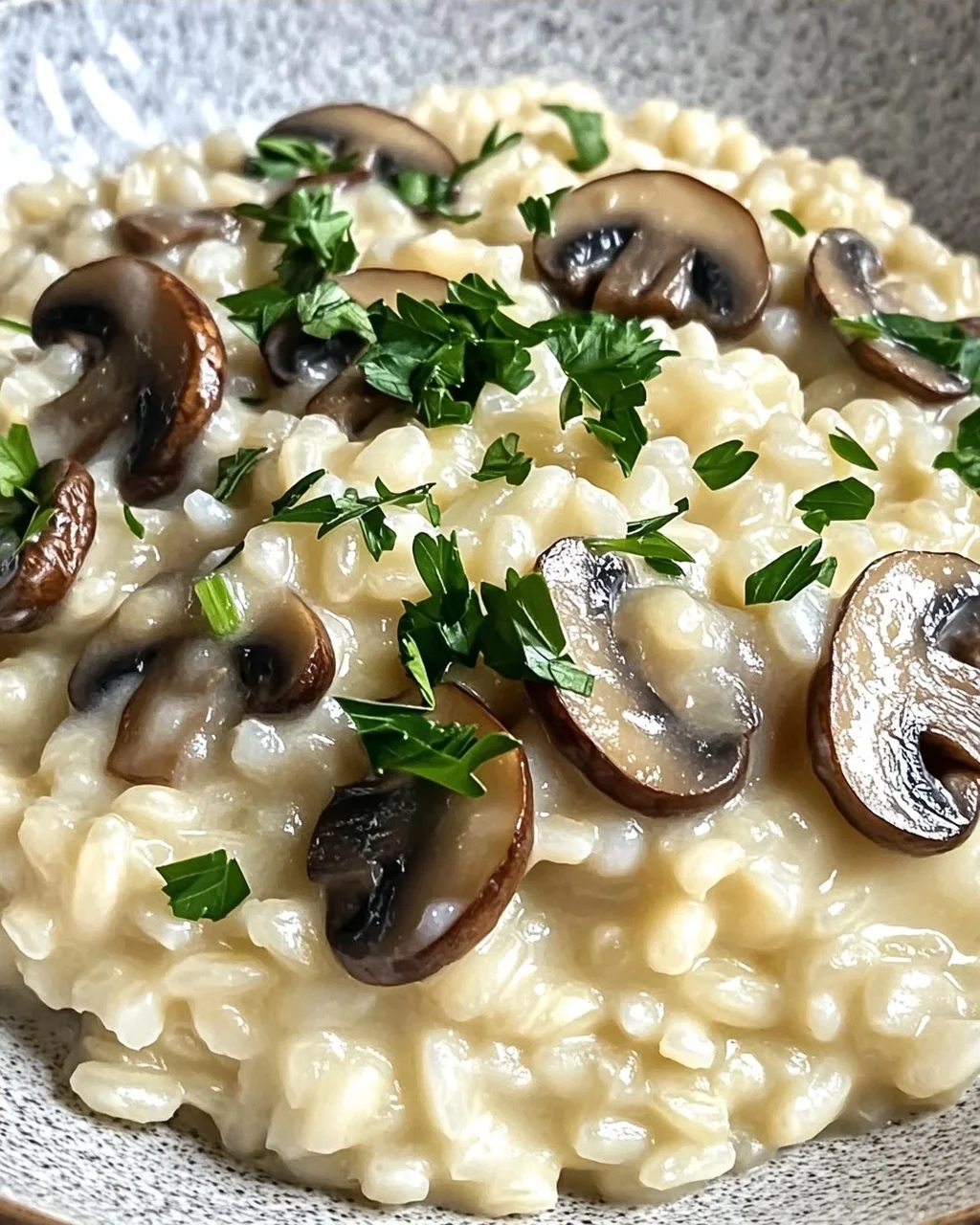 Cremiges Pilzrisotto für genussvolle Abende