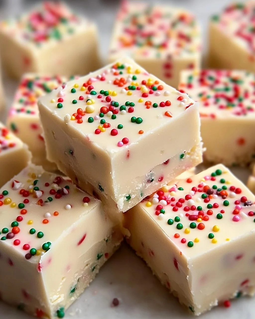 Easy Sugar Cookie Christmas Fudge