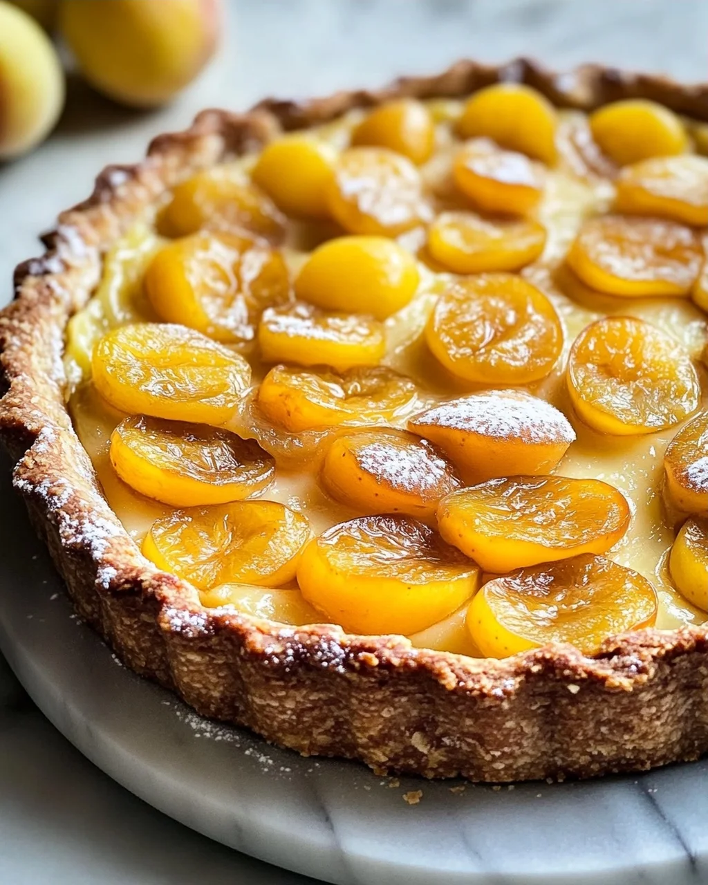 Elsässische Mirabellentarte mit Frangipane