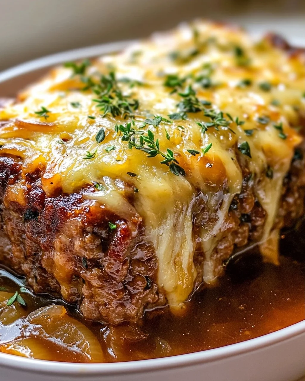 Französischer Zwiebel Hackbraten: So lecker, einfach & genial!