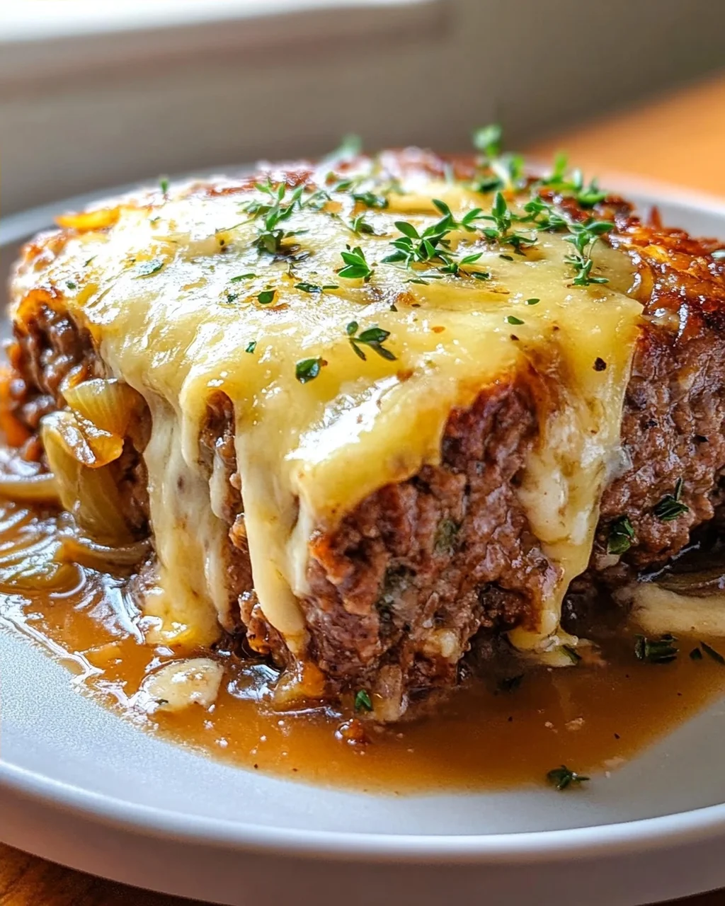 Französischer Zwiebel Hackbraten: So lecker, einfach & genial!