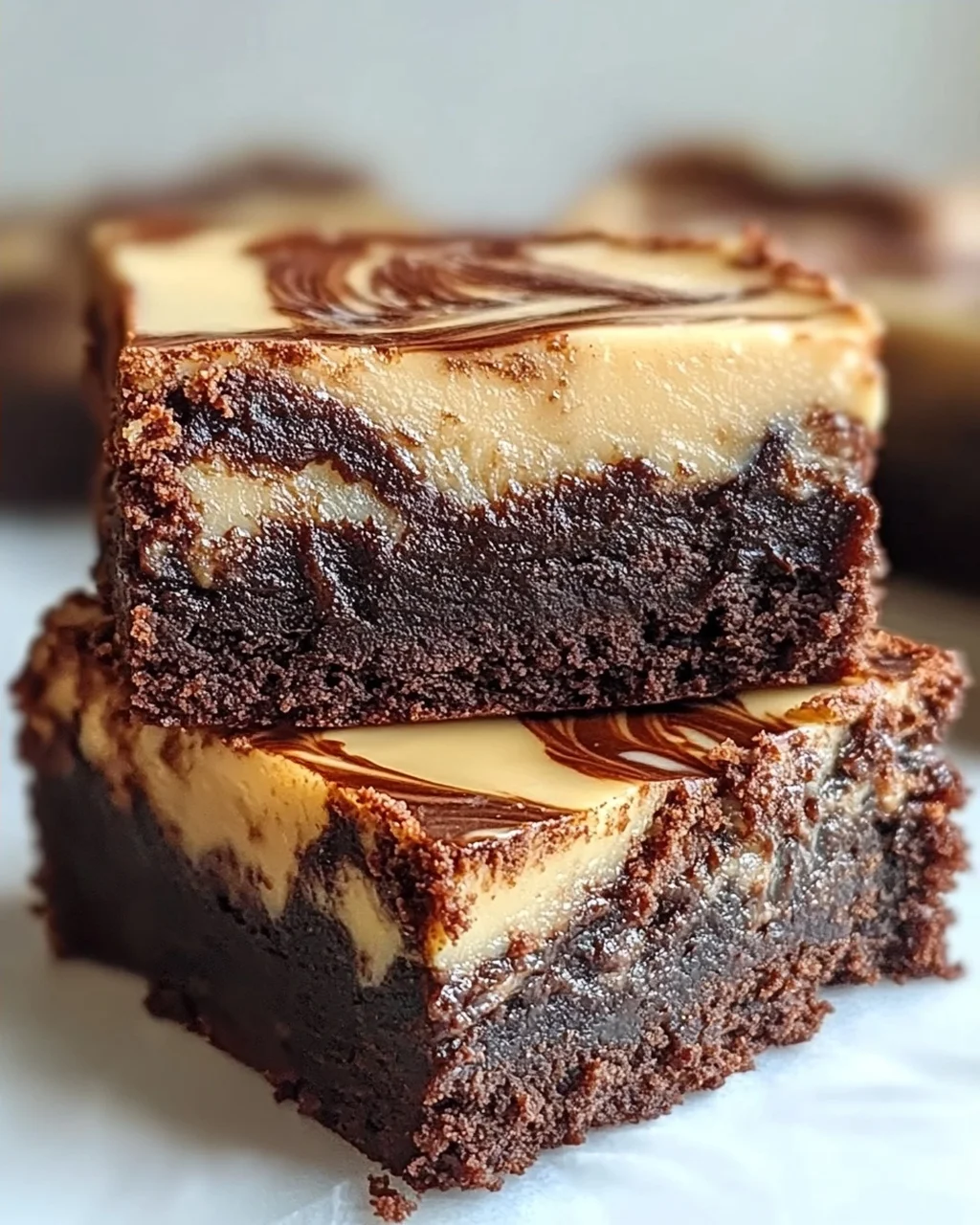 Kaffee-Brownies mit gesüßter Kondensmilch-Schicht