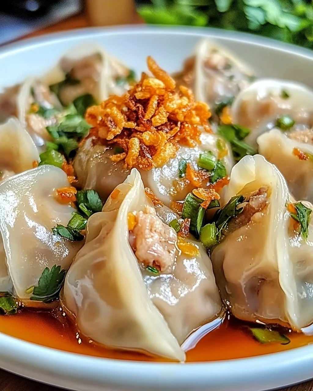 Kanom Jeeb: Einfache Thailändische Teigtaschen Rezept
