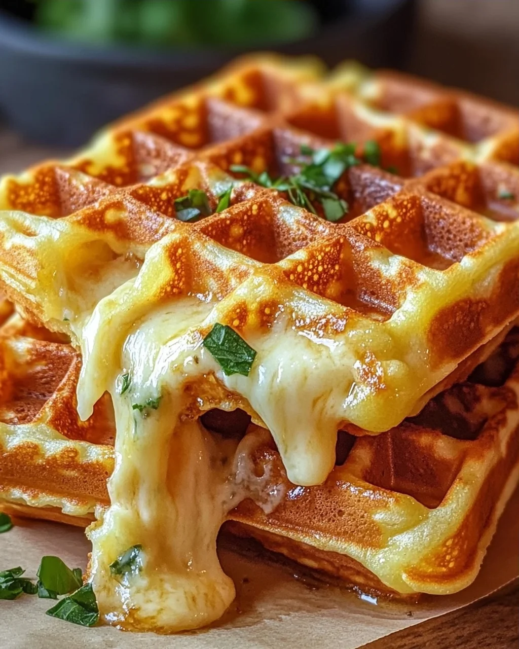 Käsewaffeln