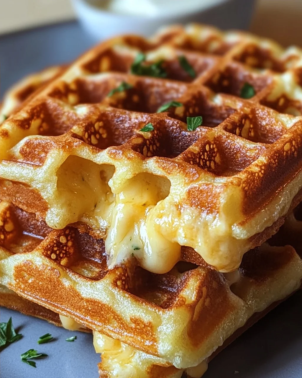Käsewaffeln