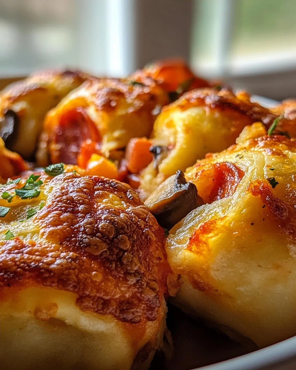 Knusprige Air Fryer Pizzabrötchen: Dein Lieblingssnack!