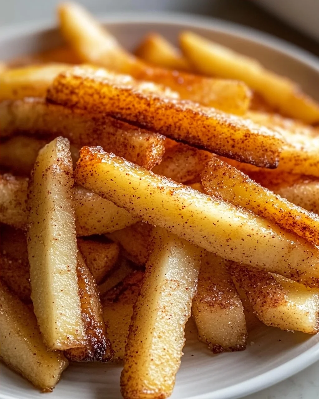 Knusprige Apfel Pommes aus dem Airfryer – Schnell & einfach!