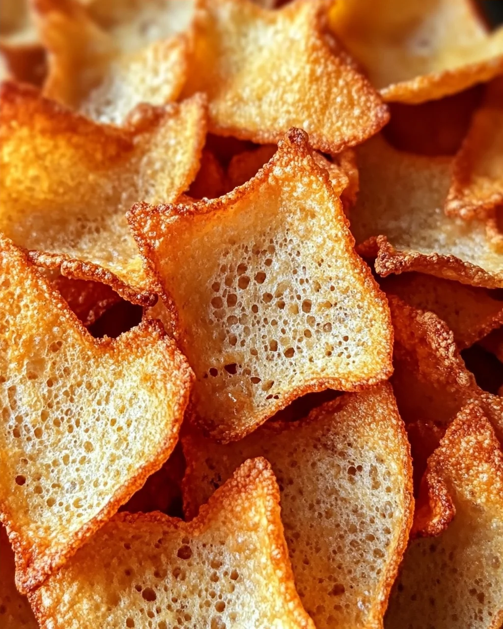 Knusprige Quark-Chips