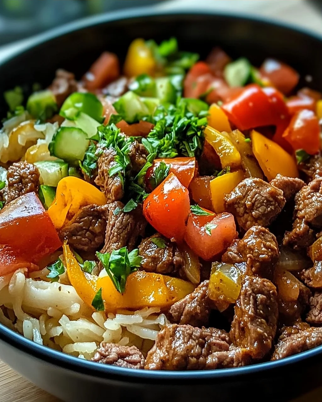 Leckeres Rindfleisch-Rezept mit aromatischen Zutaten