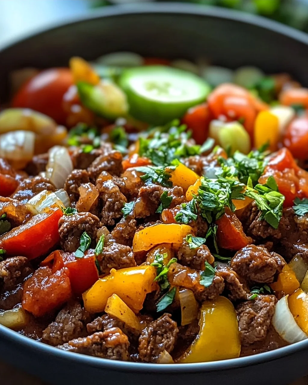 Leckeres Rindfleisch-Rezept mit aromatischen Zutaten