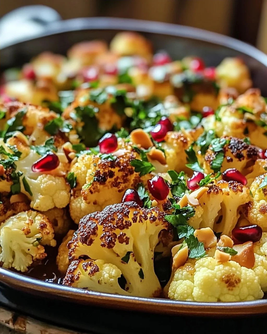 Marokkanischer Blumenkohl mit Tahini-Honig: Ein Unglaubliches Ultimatives Rezept