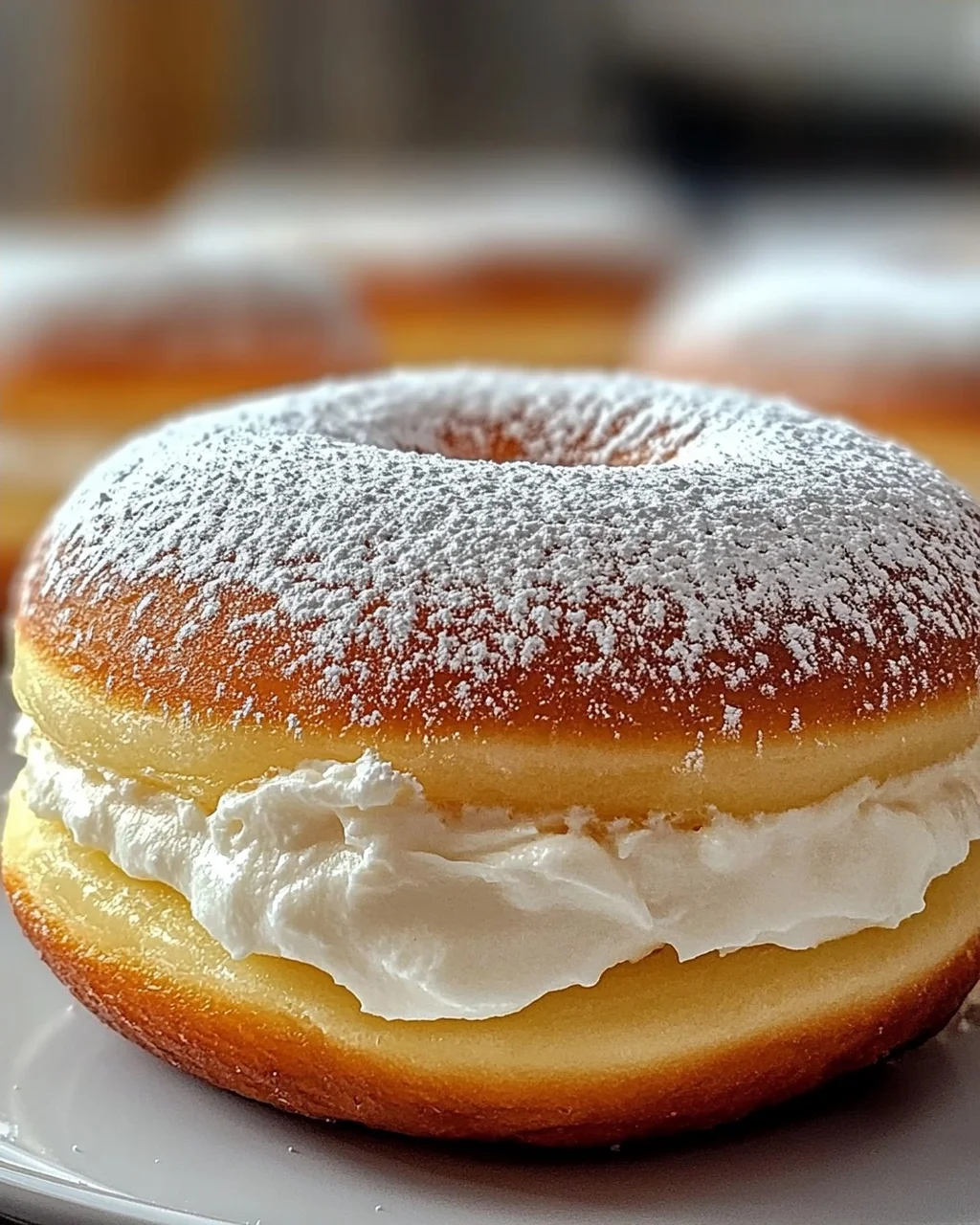 Milchcreme-Donut für den süßen Genuss zuhause