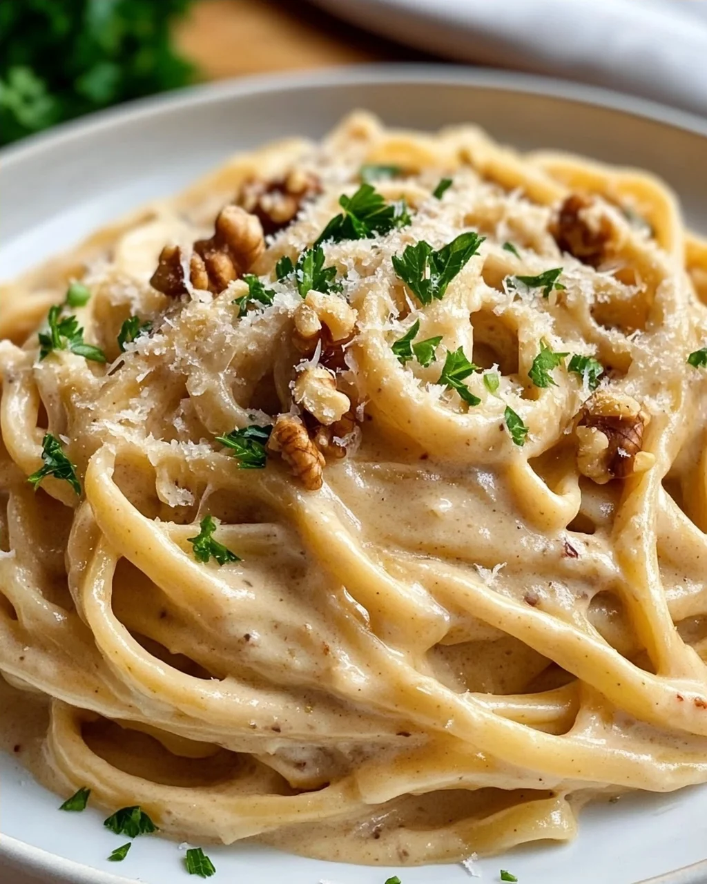 Nudeln in Walnuss Sauce – Ein köstliches Rezept für Genießer!