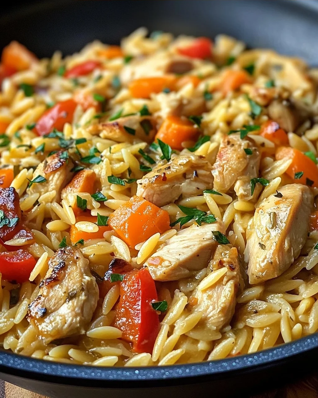 Onepot Orzo-Wikinger-Topf
