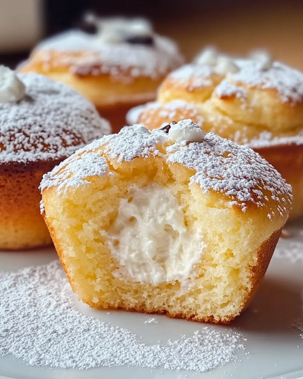 Quarkmuffins mit Vanillepudding: Flauschig-cremiger Genuss!