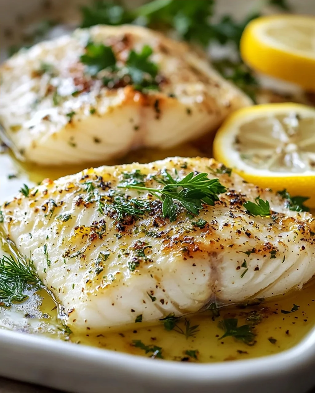 Saftiges Zitronenfischfilet aus dem Ofen – aromatisch & zart!