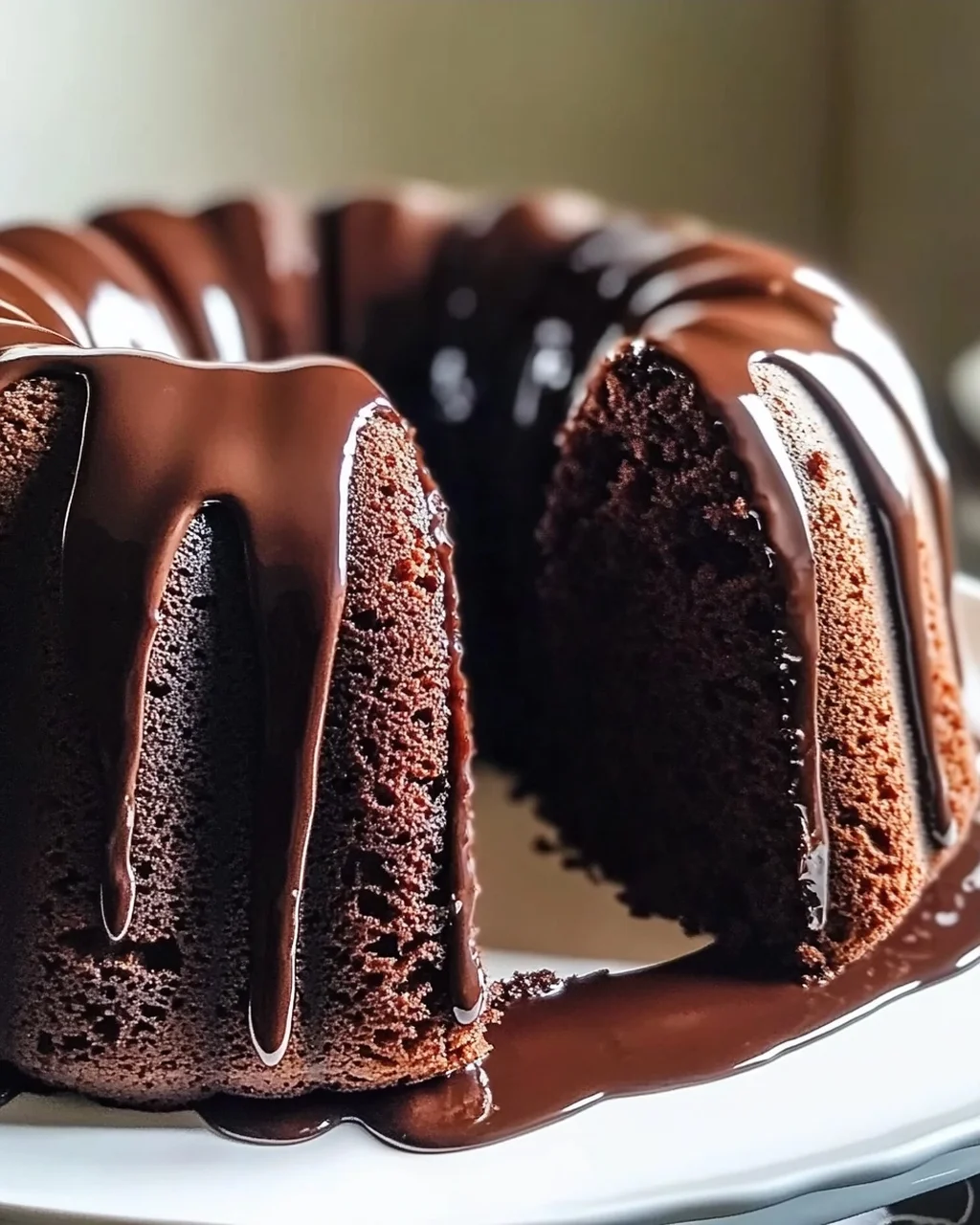 Schokoladen-Bundt-Kuchen: Saftig und deliziös