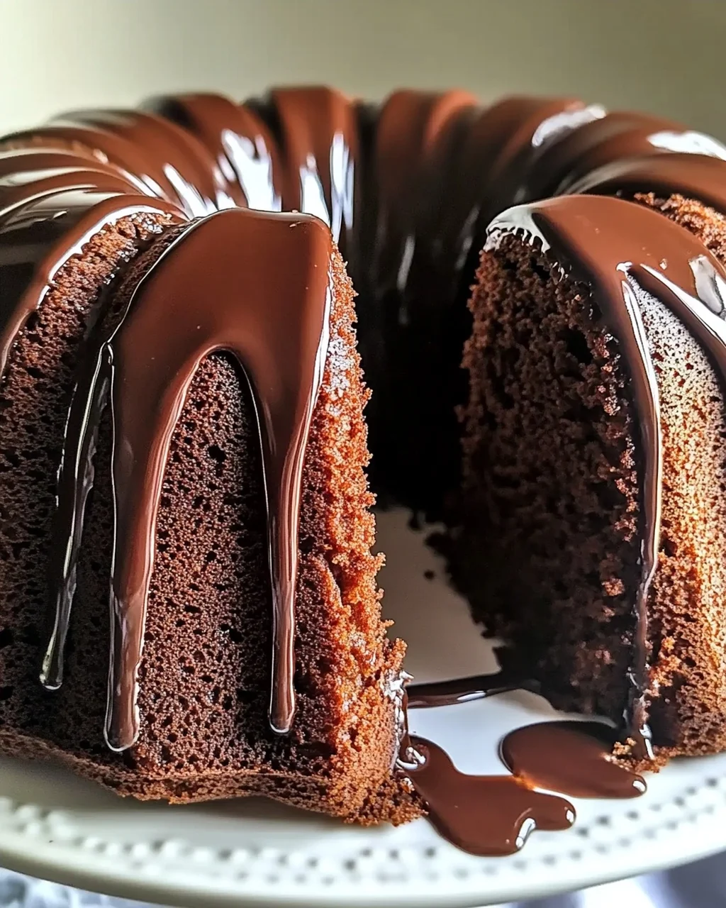 Schokoladen-Bundt-Kuchen: Saftig und deliziös