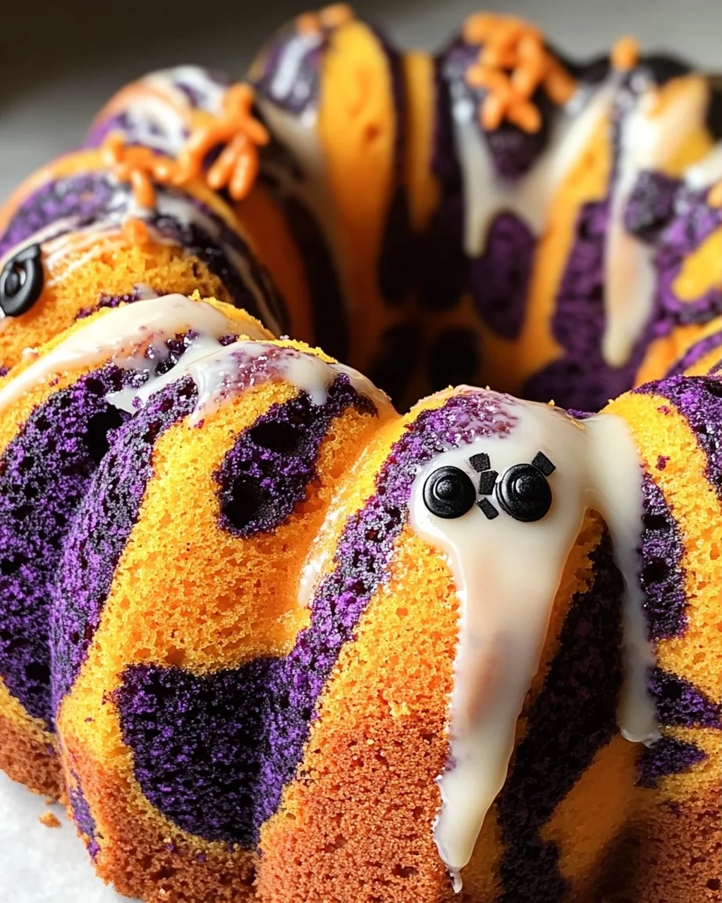 Spooky Swirl Halloween Bundt Cake – Dein Gruselkuchen!
